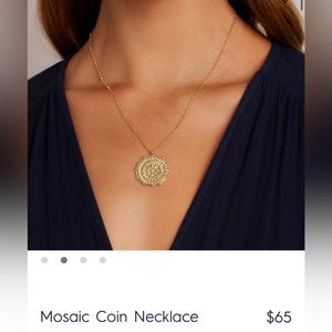 Gorjana Mosaic Coin Necklace New